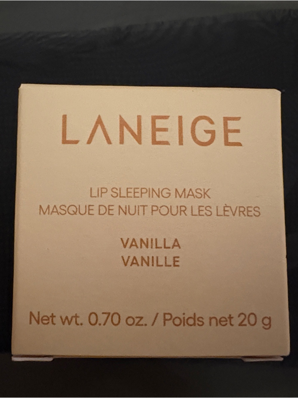 Lip Sleeping Mask - VANILLA